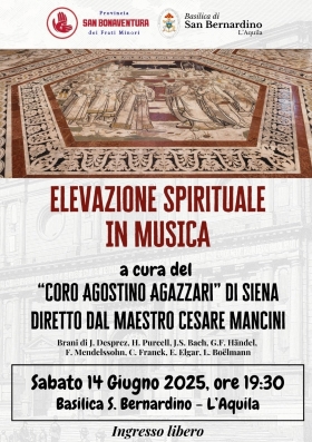 "Elevazione Spirituale in Musica" - 14 Giugno 2025 - Coro Agostino Agazzari